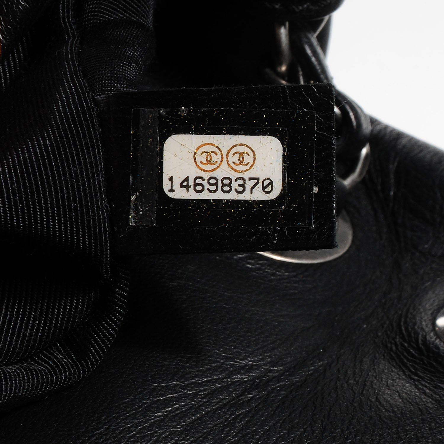 Chanel Lambskin Embroidered Butterfly Flap Black 8 of 8