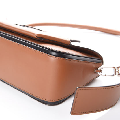 Prada City Calfskin Manuelle Shoulder Bag Cognac 8 of 10