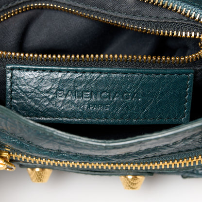 Balenciaga Agneau Giant 12 Gold Hardware Mini City Vert Pinede 7 of 13