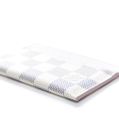 Louis Vuitton Damier Azur Daily Card Holder Rose Ballerine 8 of 9