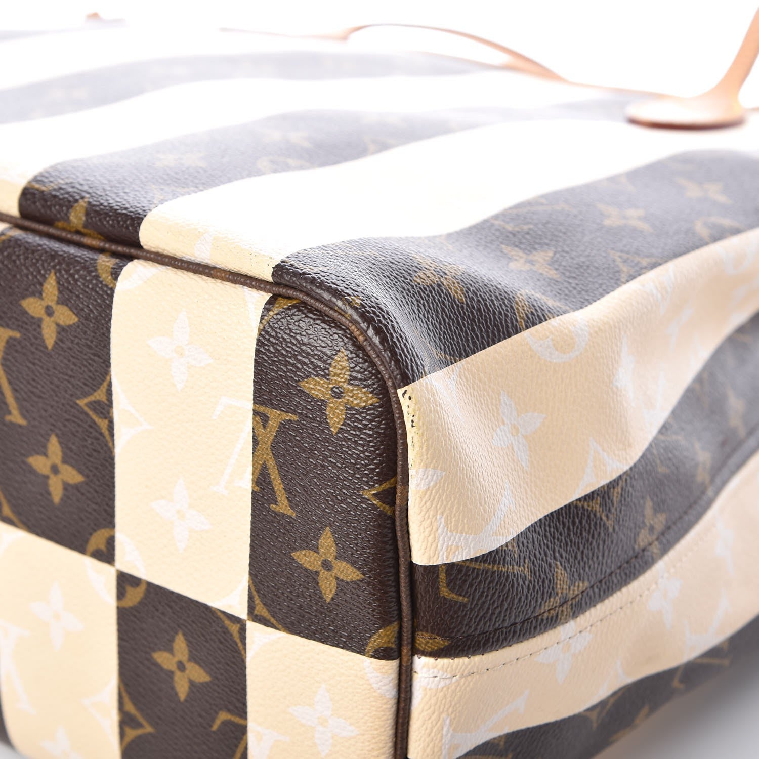 Louis Vuitton Monogram Rayures Neverfull MM 13 of 14
