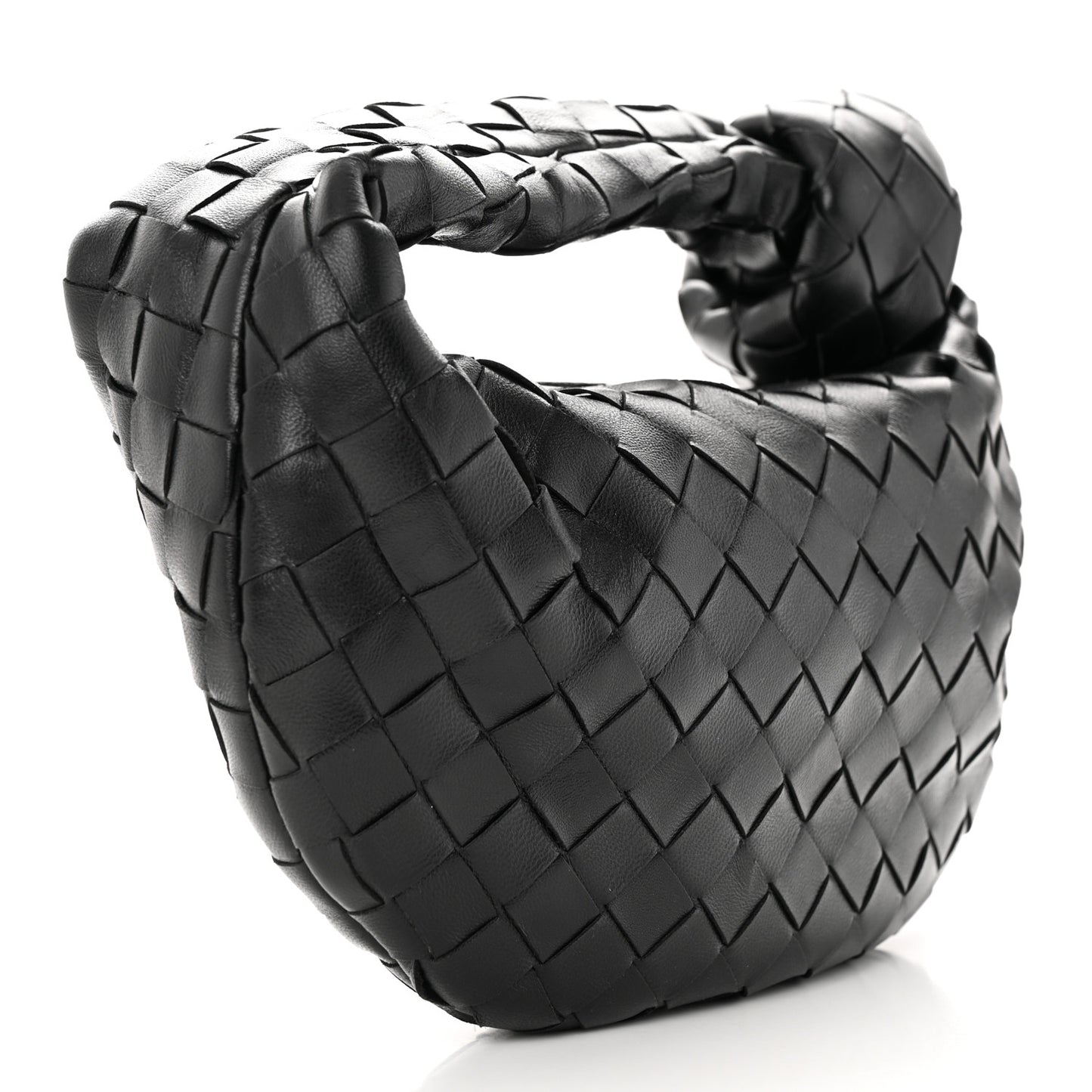 Nappa Intrecciato Mini Jodie Black