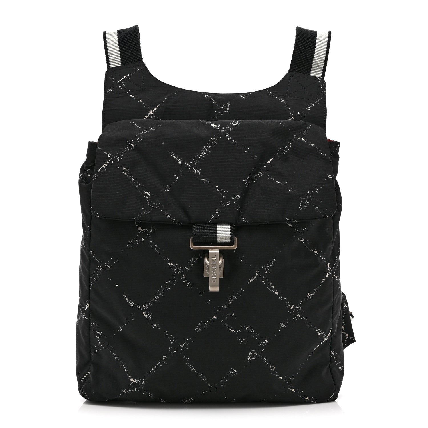 Chanel Nylon Travel Backpack Black 1 of 10
