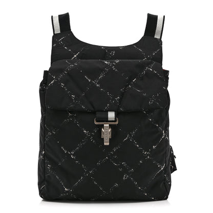 Chanel Nylon Travel Backpack Black 1 of 10