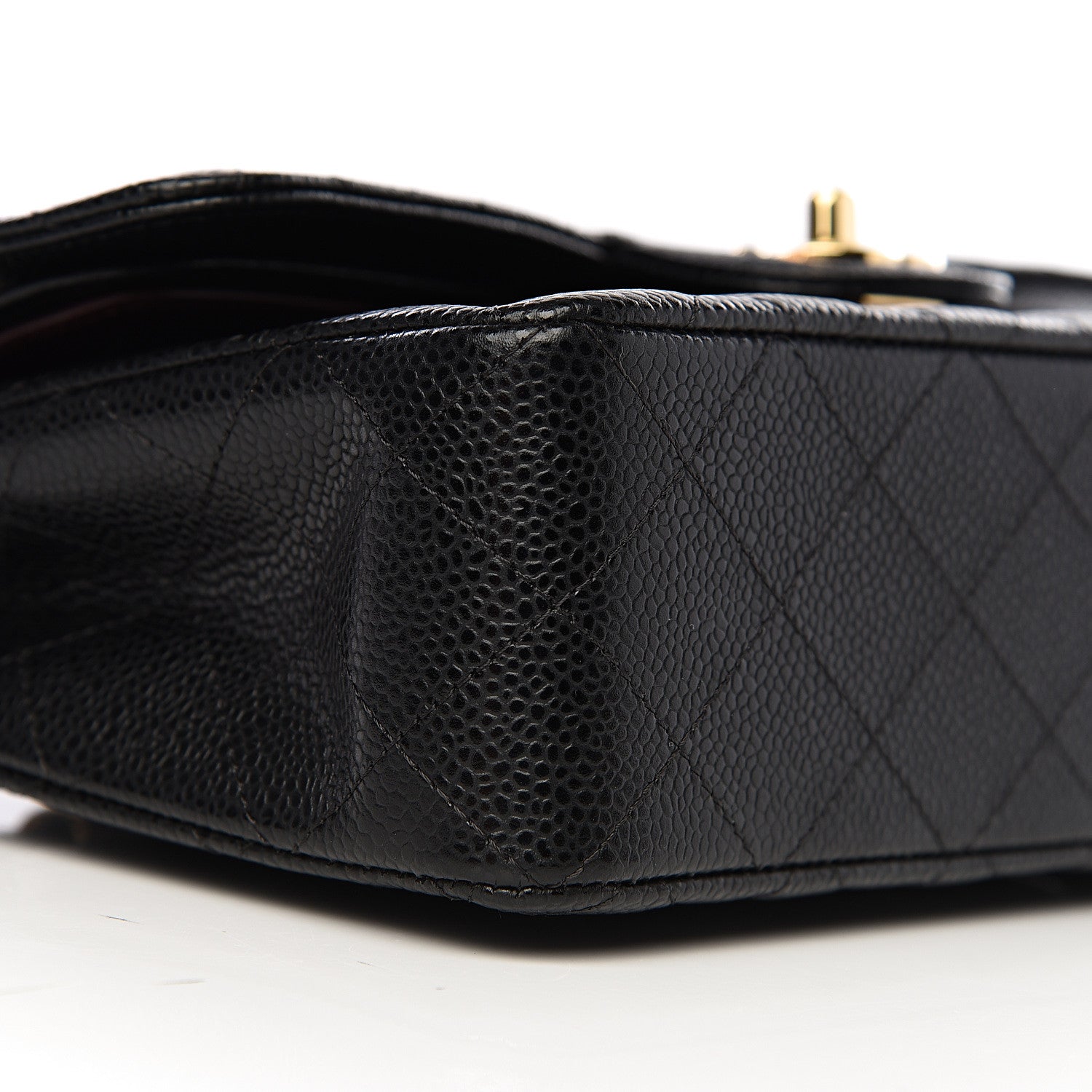 Chanel Caviar Quilted Small Double Flap Black 7 of 10