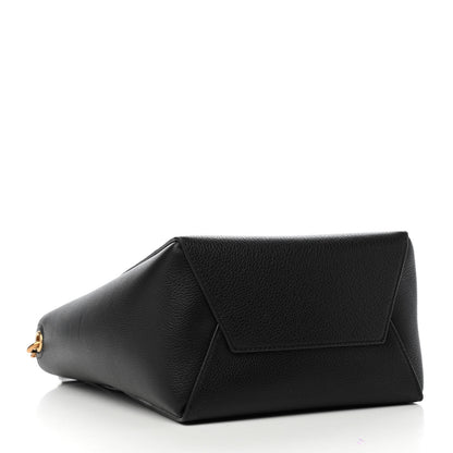 Celine Soft Grained Calfskin Small Sangle Bucket Bag Black 4 of 9