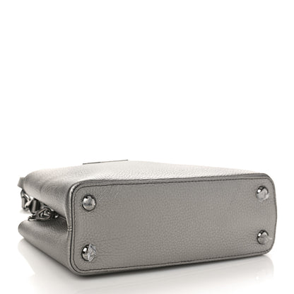 Louis Vuitton Metallic Calfskin Mini Capucines 4 of 8