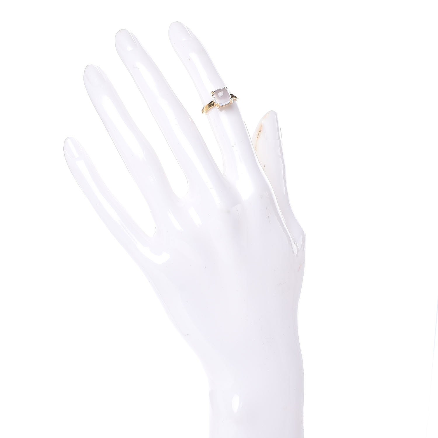 Tiffany 18K Yellow Gold Lavender Amethyst Paloma's Sugar Stacks Ring 47 4 2 of 5