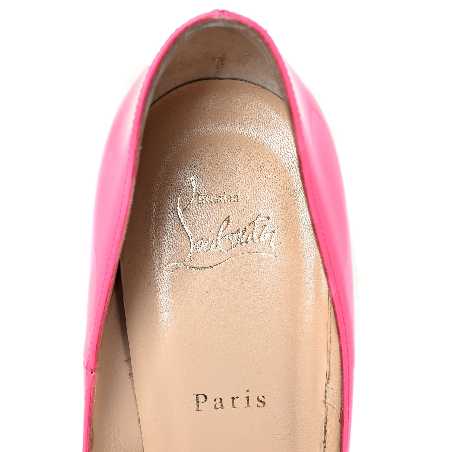 Christian Louboutin Patent So Kate 120 Pumps 40 Shocking Pink 7 of 8