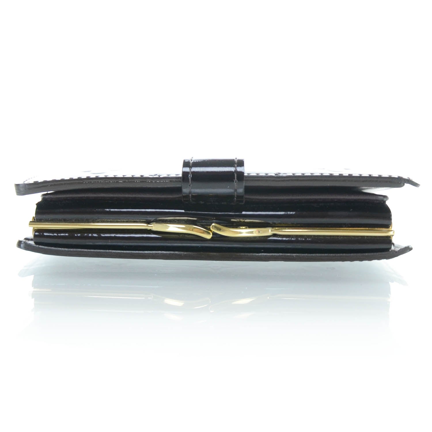 Louis Vuitton Vernis French Purse Wallet Amarante 4 of 11