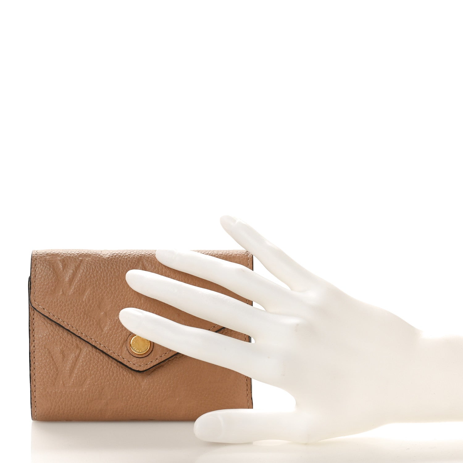 Louis Vuitton Empreinte Victorine Wallet Cream 2 of 9
