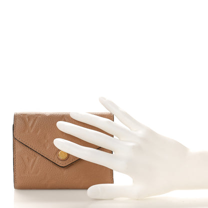 Louis Vuitton Empreinte Victorine Wallet Cream 2 of 9