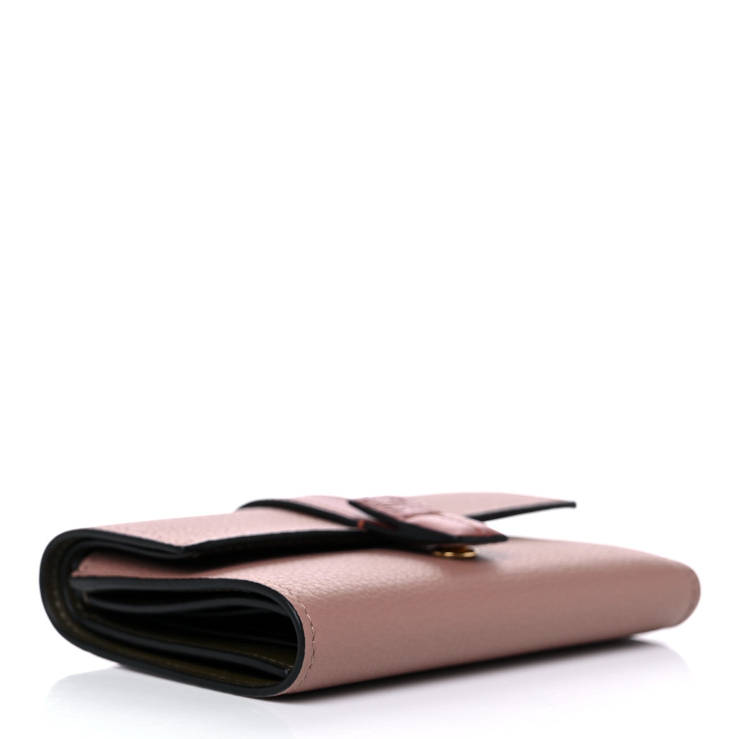 Loewe Grained Calfskin Compact Zip Wallet Dark Blush 4 of 6