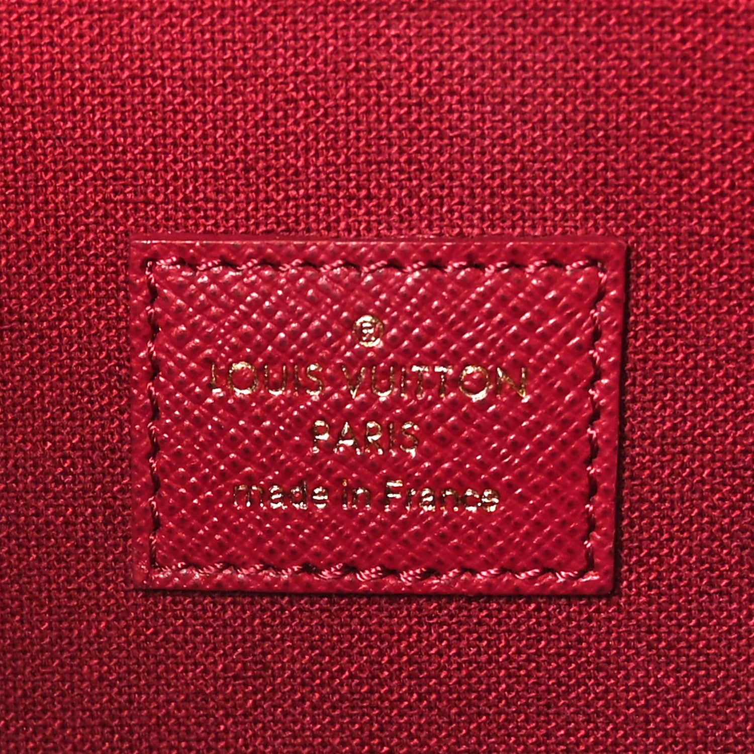 Louis Vuitton Monogram Pochette Felicie Chain Wallet Fuchsia 6 of 8