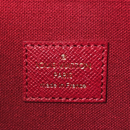 Louis Vuitton Monogram Pochette Felicie Chain Wallet Fuchsia 6 of 8