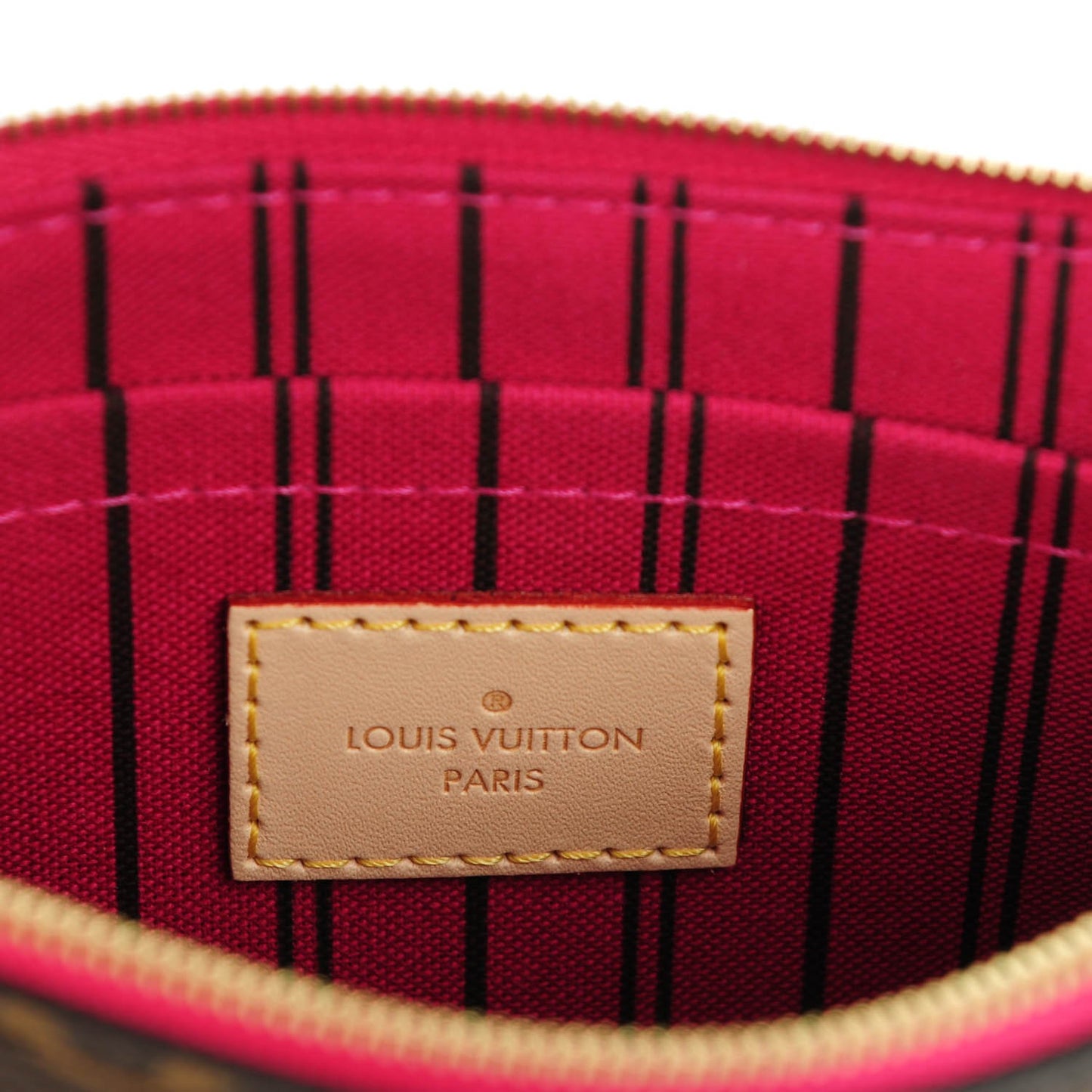 Monogram Neverfull MM GM Pochette Pivoine