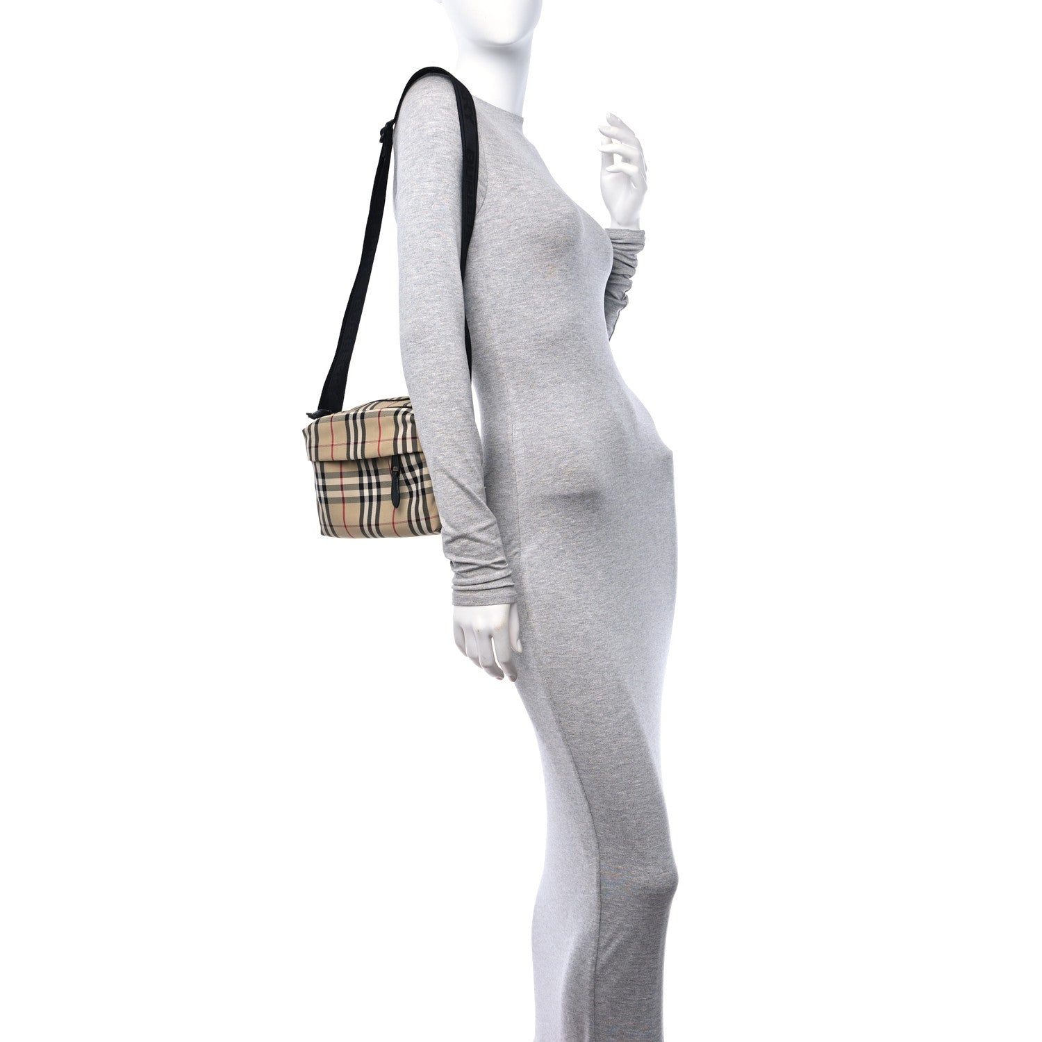 Burberry Vintage Check Paddy Crossbody Bag Archive Beige 2 of 10