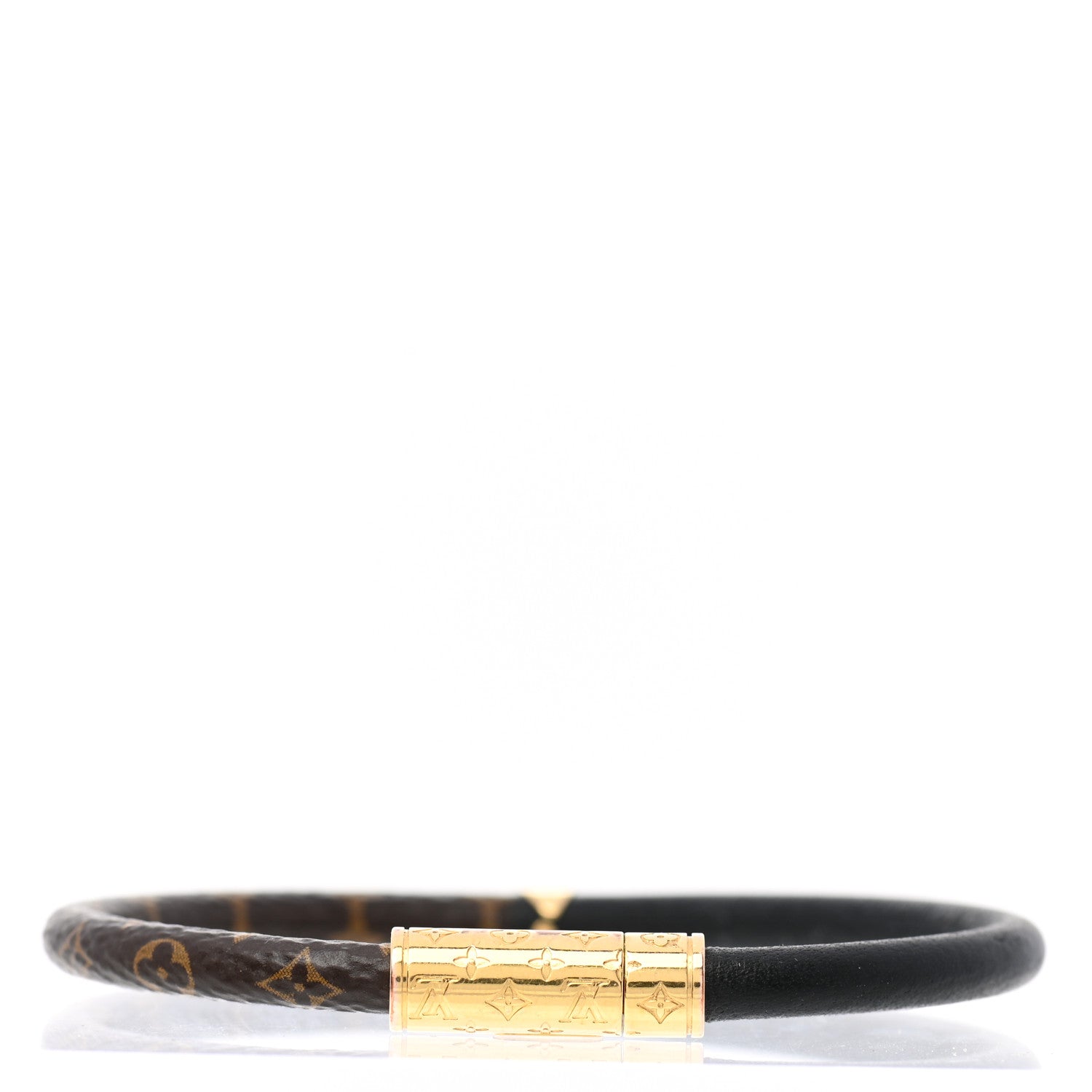 Louis Vuitton Monogram Daily Confidential Bracelet 17 Black 3 of 6