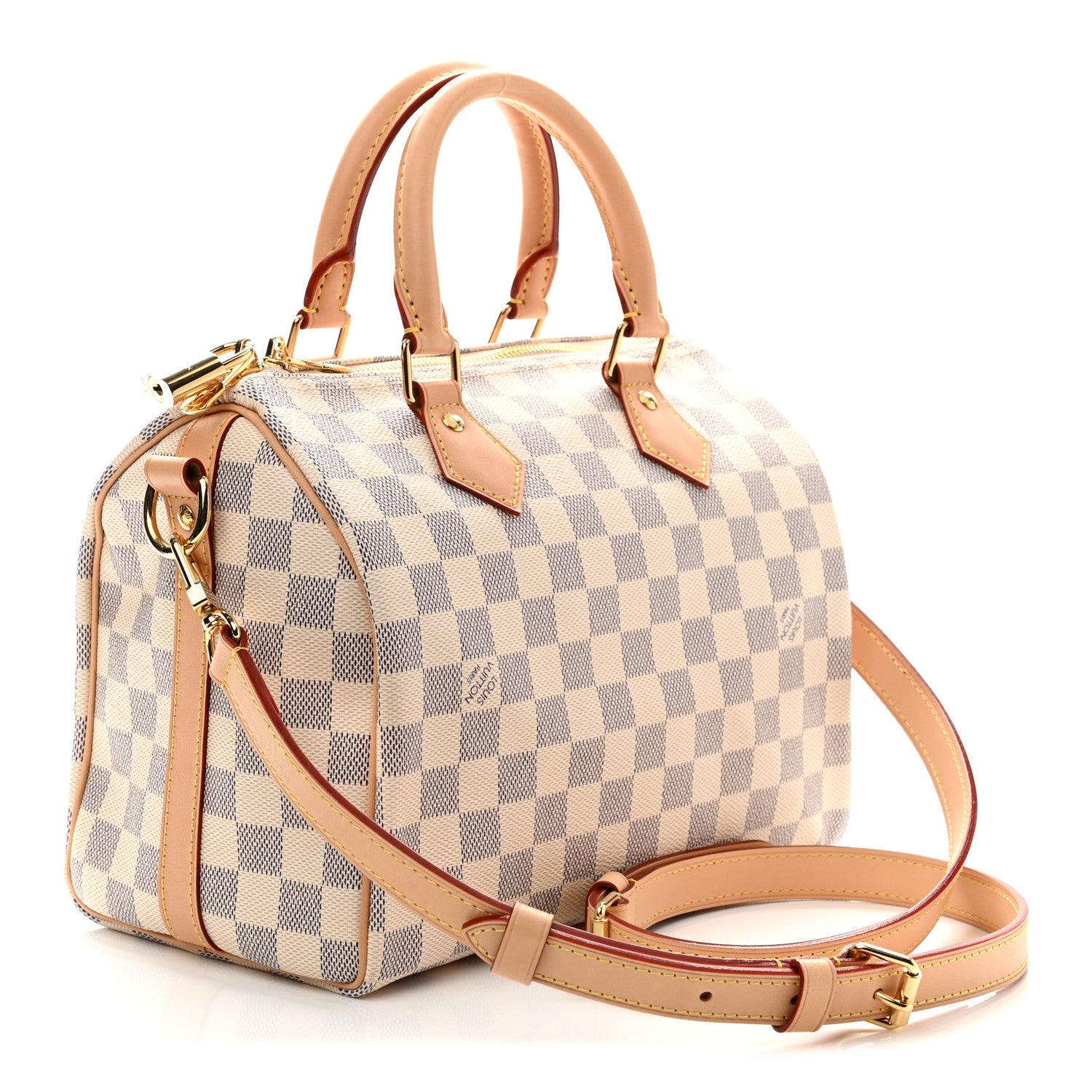 Louis Vuitton Damier Azur Speedy Bandouliere 25 3 of 10