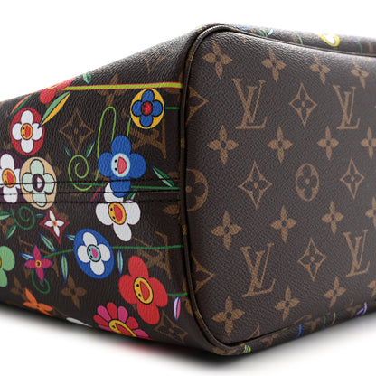 Louis Vuitton LV X TM Monogram Flowers Neverfull MM 9 of 11