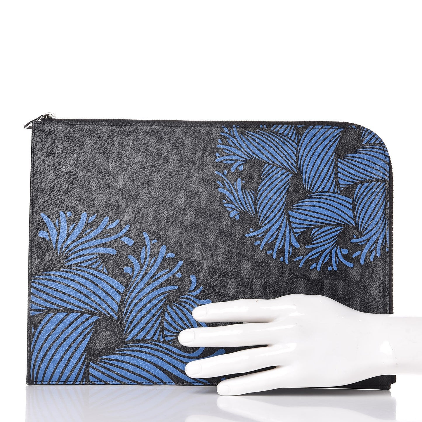 Damier Graphite Rope Pochette Jour GM Blue