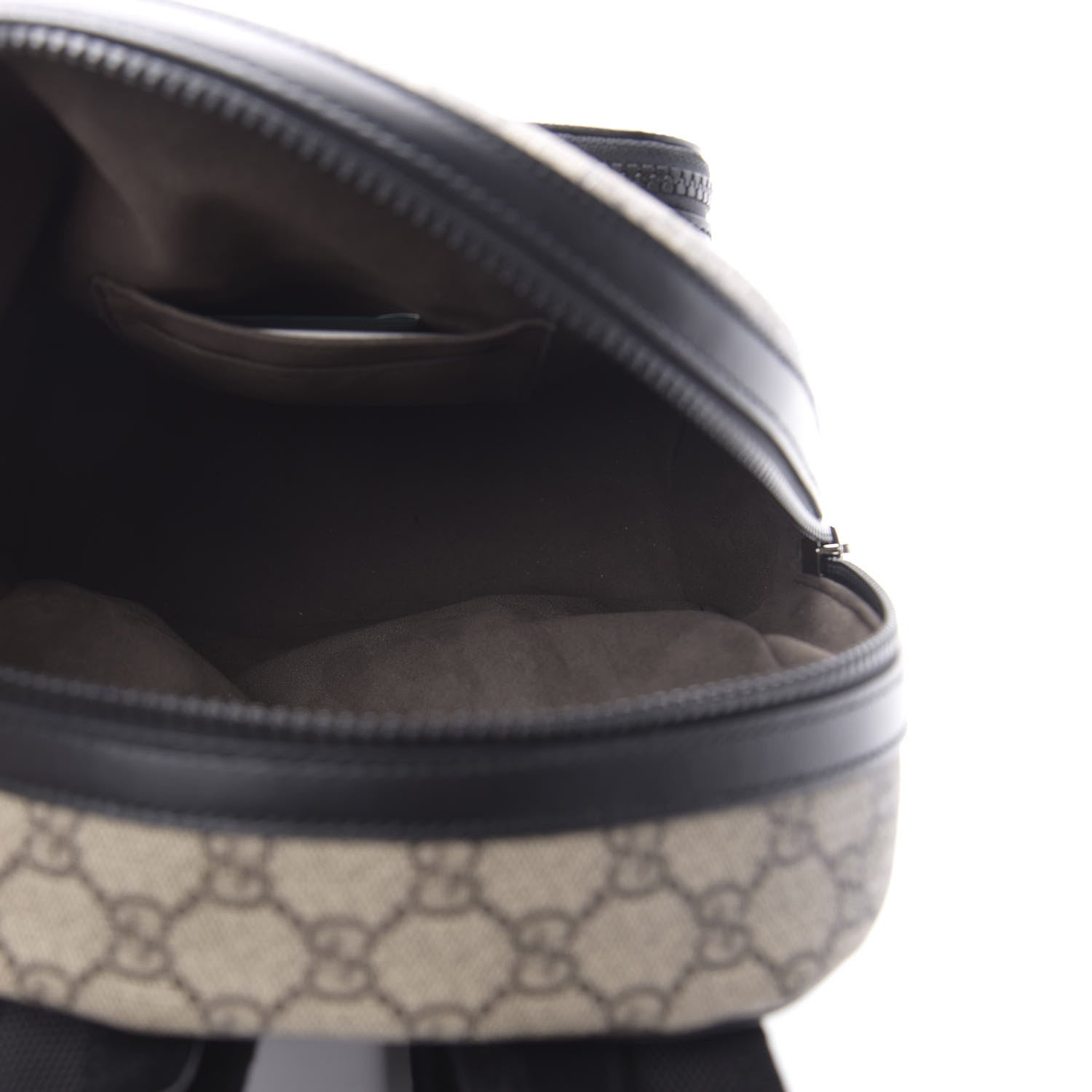Gucci GG Supreme Monogram Small Eden Day Backpack Black 4 of 9