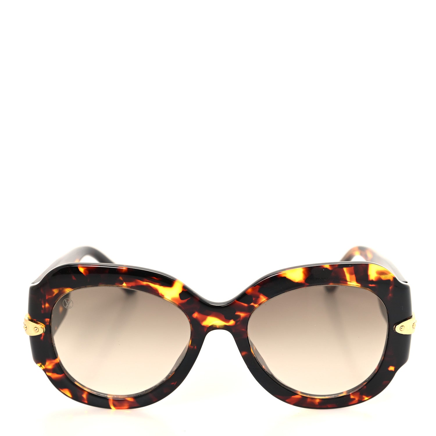 Louis Vuitton Acetate Paris Texas Sunglasses Z1133W Dark Tortoise 2 of 9