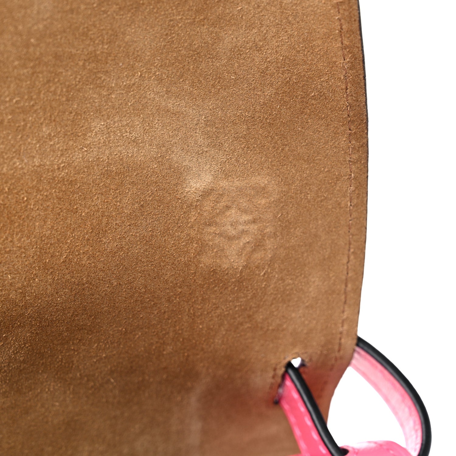 Loewe Calfskin Small Metal Gate Crossbody Bag Wild Rose White 9 of 11