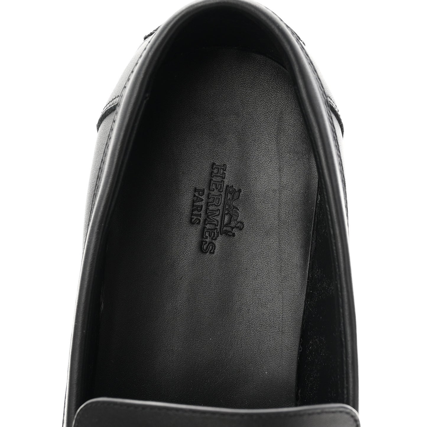 Calfskin Ivy Loafer 41 Black