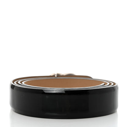 Chanel Patent CC Belt 95 Black 2 of 8