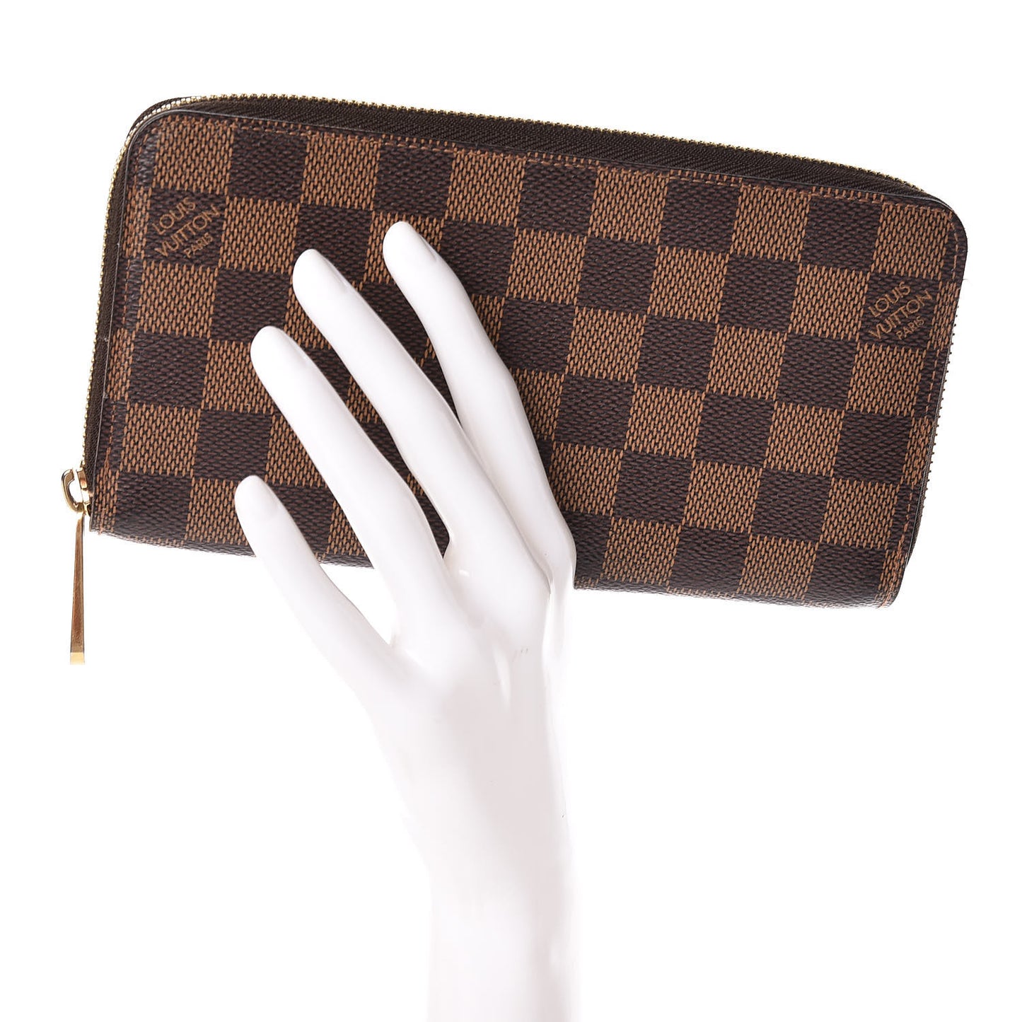 Damier Ebene Zippy Wallet