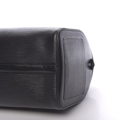 Louis Vuitton Epi Speedy 30 Black 9 of 10