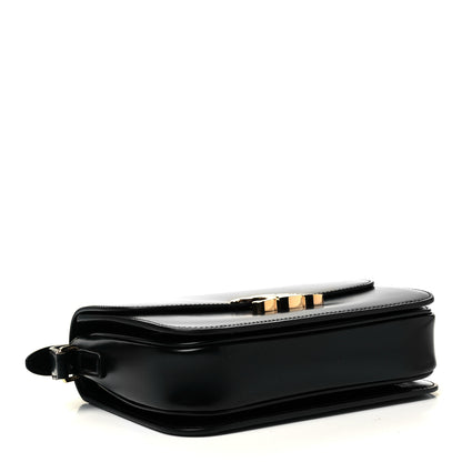 Celine Shiny Calfskin Medium Triomphe Black 4 of 8