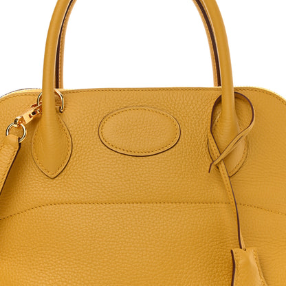 Hermes Taurillon Clemence Bolide 31 Jaune Ambre 7 of 10