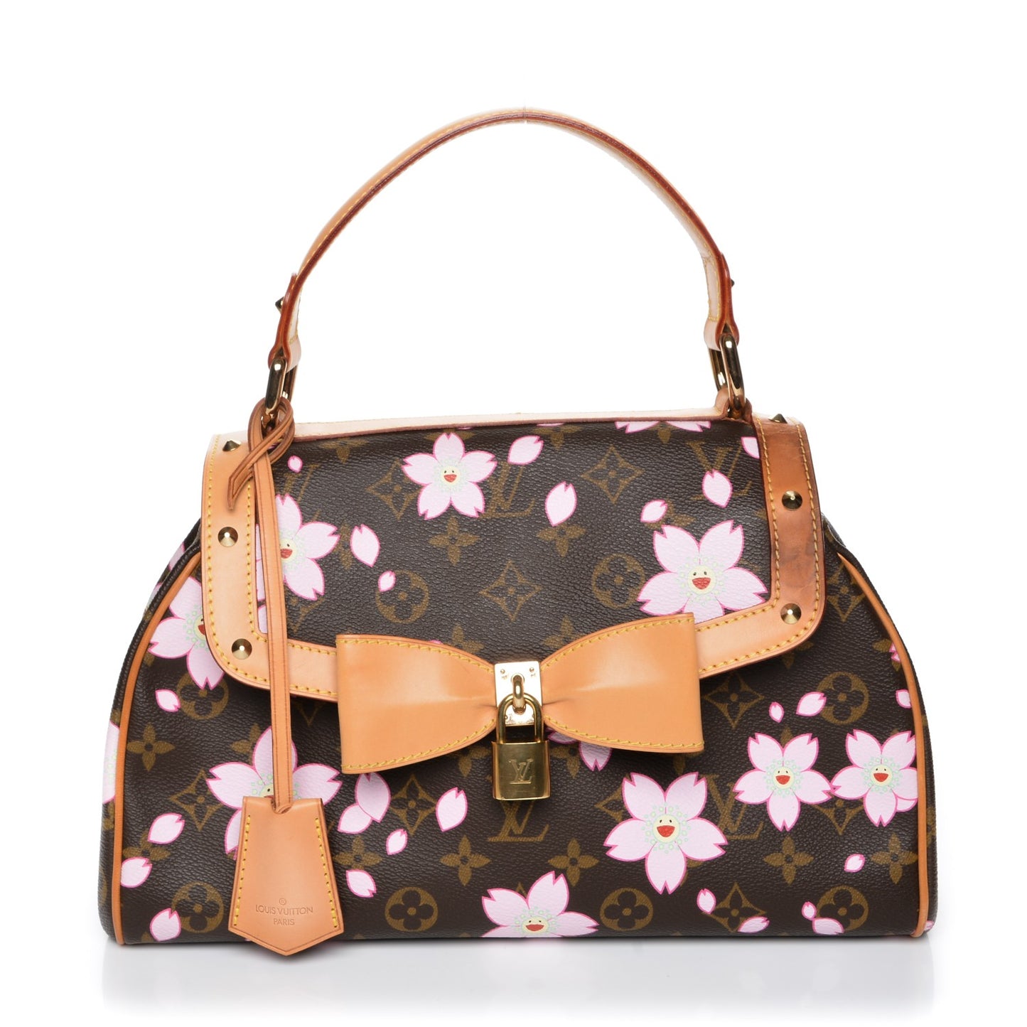 Monogram Cherry Blossom Sac Retro Bag Brown
