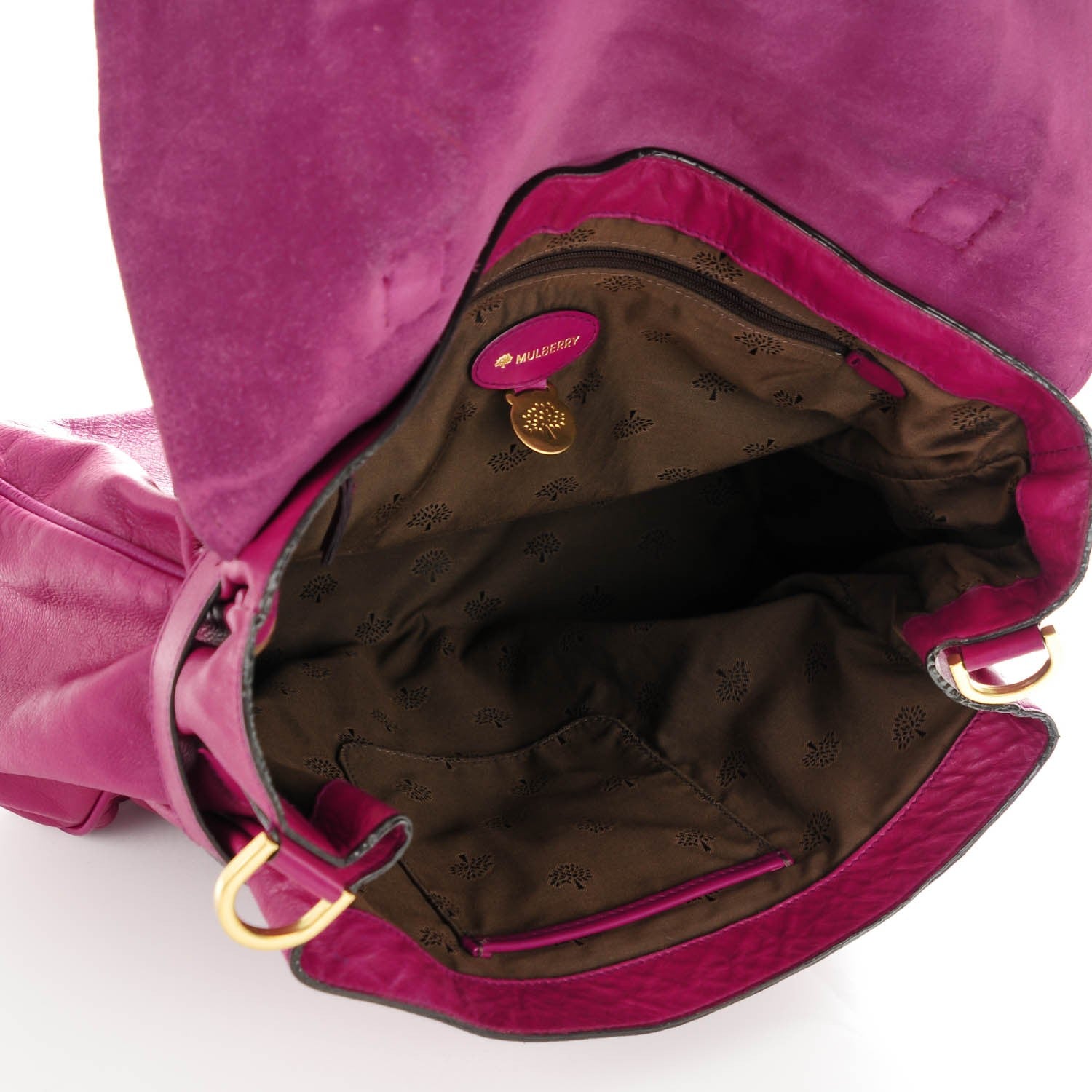 Mulberry Soft Buffalo Oversized Alexa Plum 5 of 7