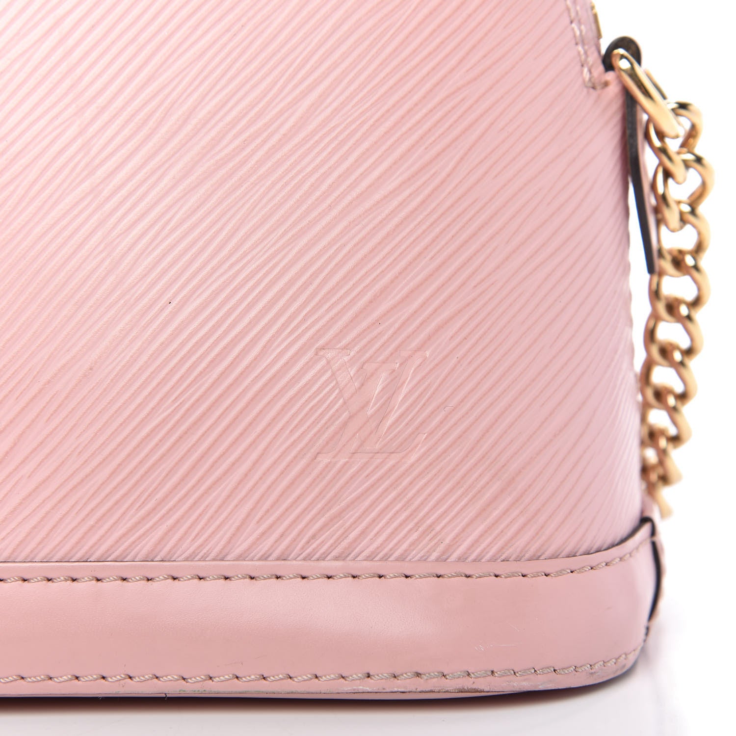 Louis Vuitton Epi Alma Mini Rose Ballerine 11 of 13