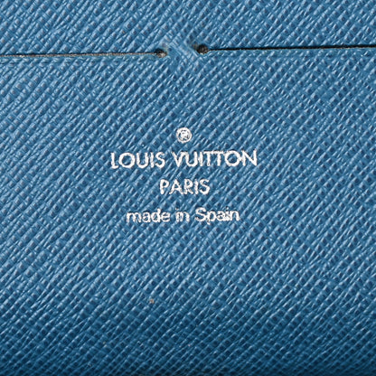 Louis Vuitton Epi Zippy Organizer Wallet Bleu Celeste 6 of 8