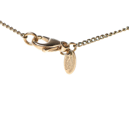 Chanel Enamel CC Camellia Necklace Gold 4 of 6