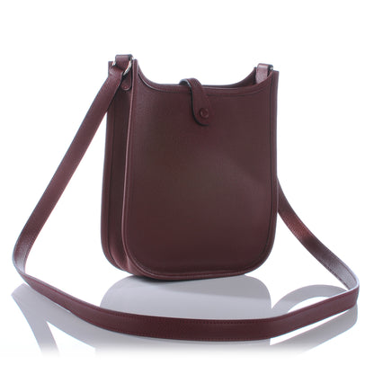 Hermes Veau Epsom Evelyne TPM Rouge H 3 of 7