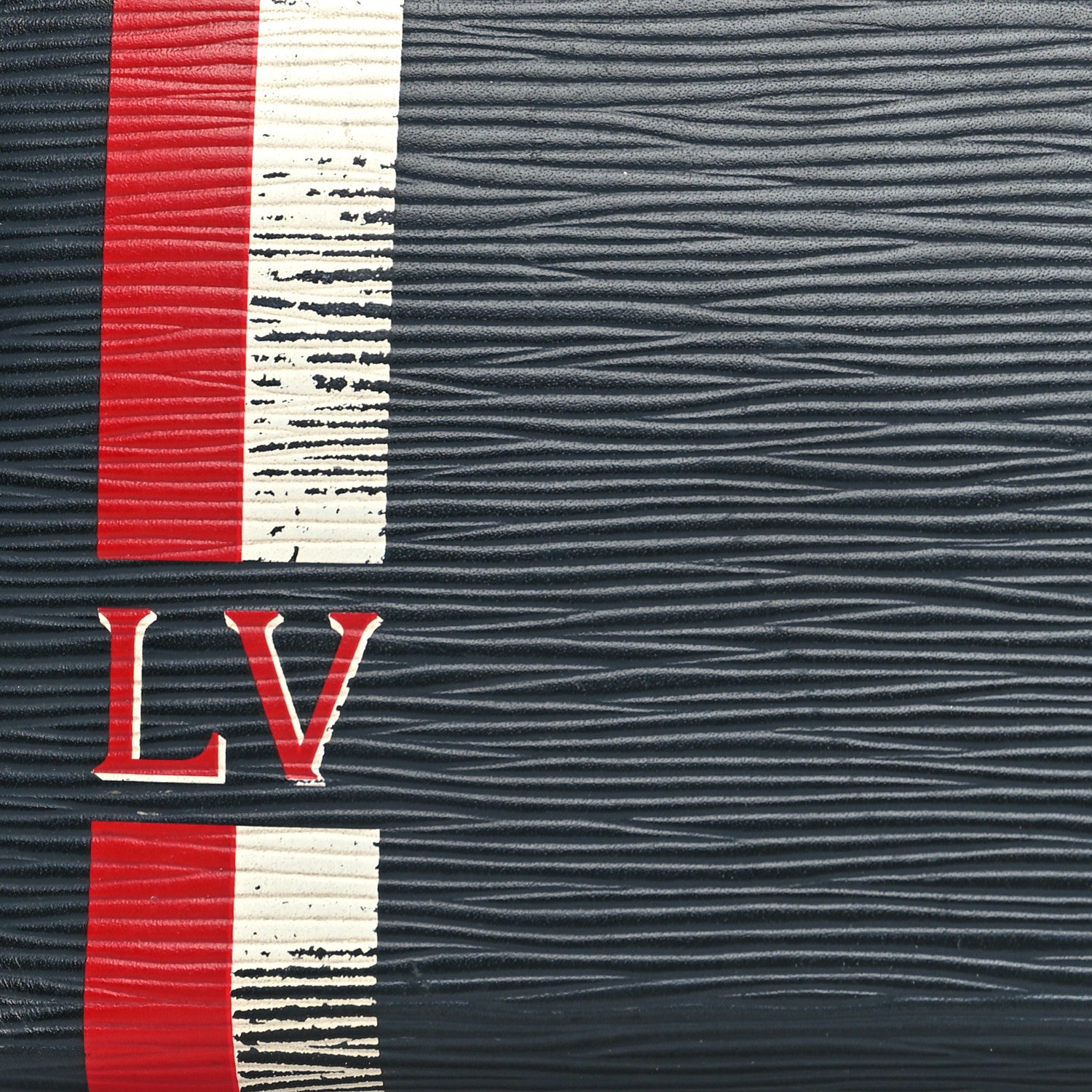Louis Vuitton Epi Zippy Organizer Wallet Navy Stripes 7 of 9