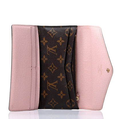 Louis Vuitton Monogram Josephine Wallet Rose Ballerine 4 of 4