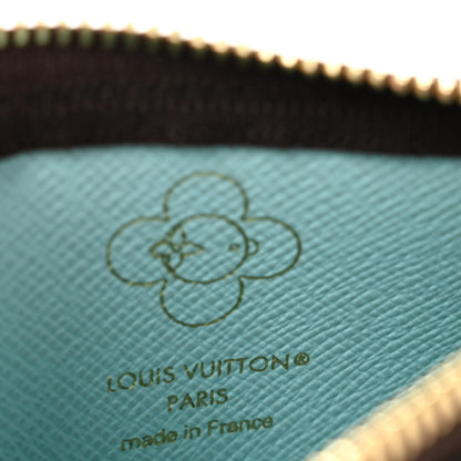 Louis Vuitton Monogram 2025 Christmas Animation Key Pouch Azur Frost 6 of 9