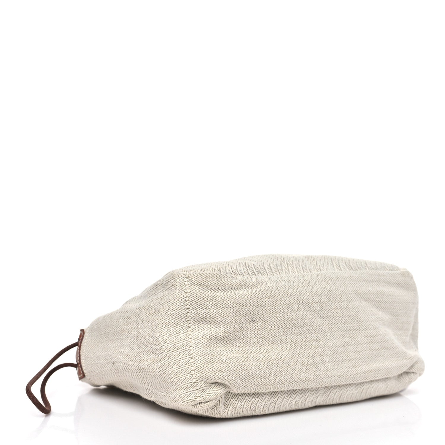 Hermes Canvas Barenia Fourbi 25 MM Pouch Naturel Fauve 4 of 9