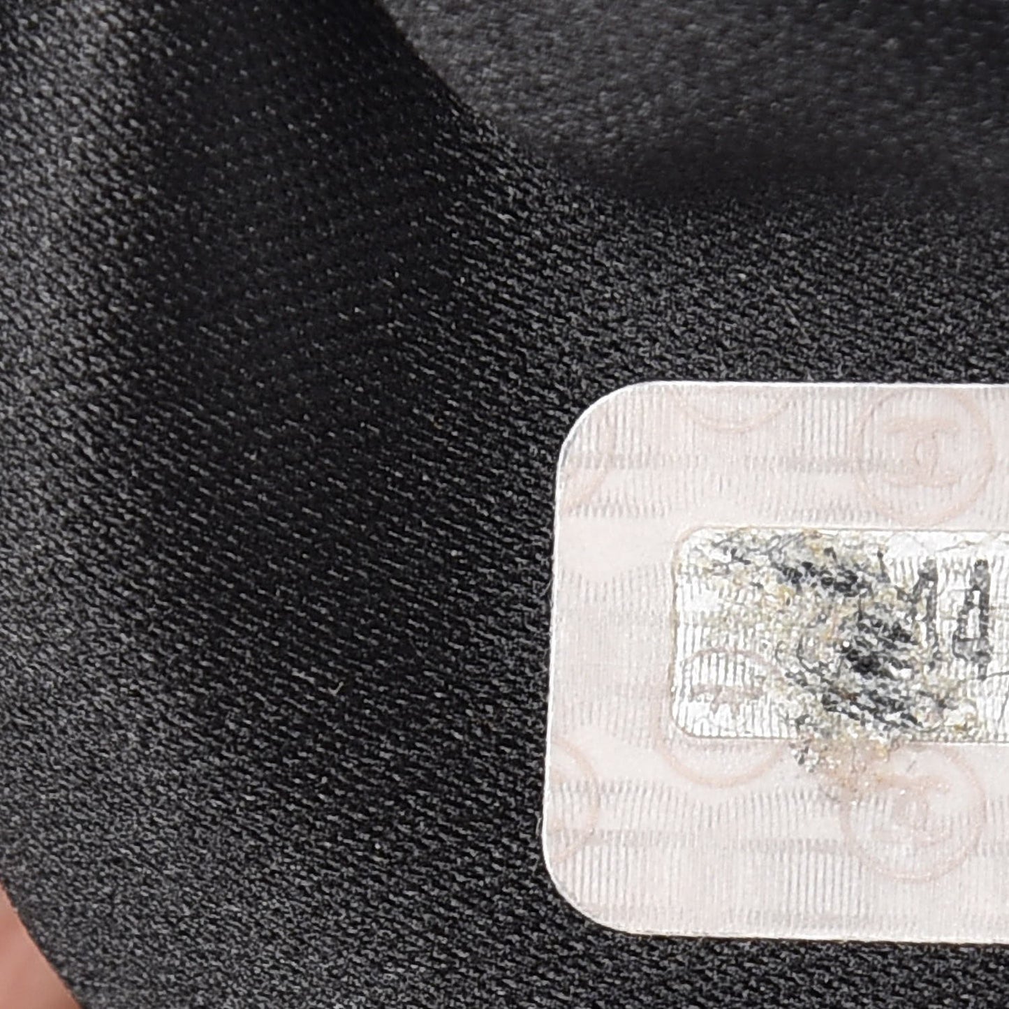 Lambskin Quilted Drawstring Backpack Black