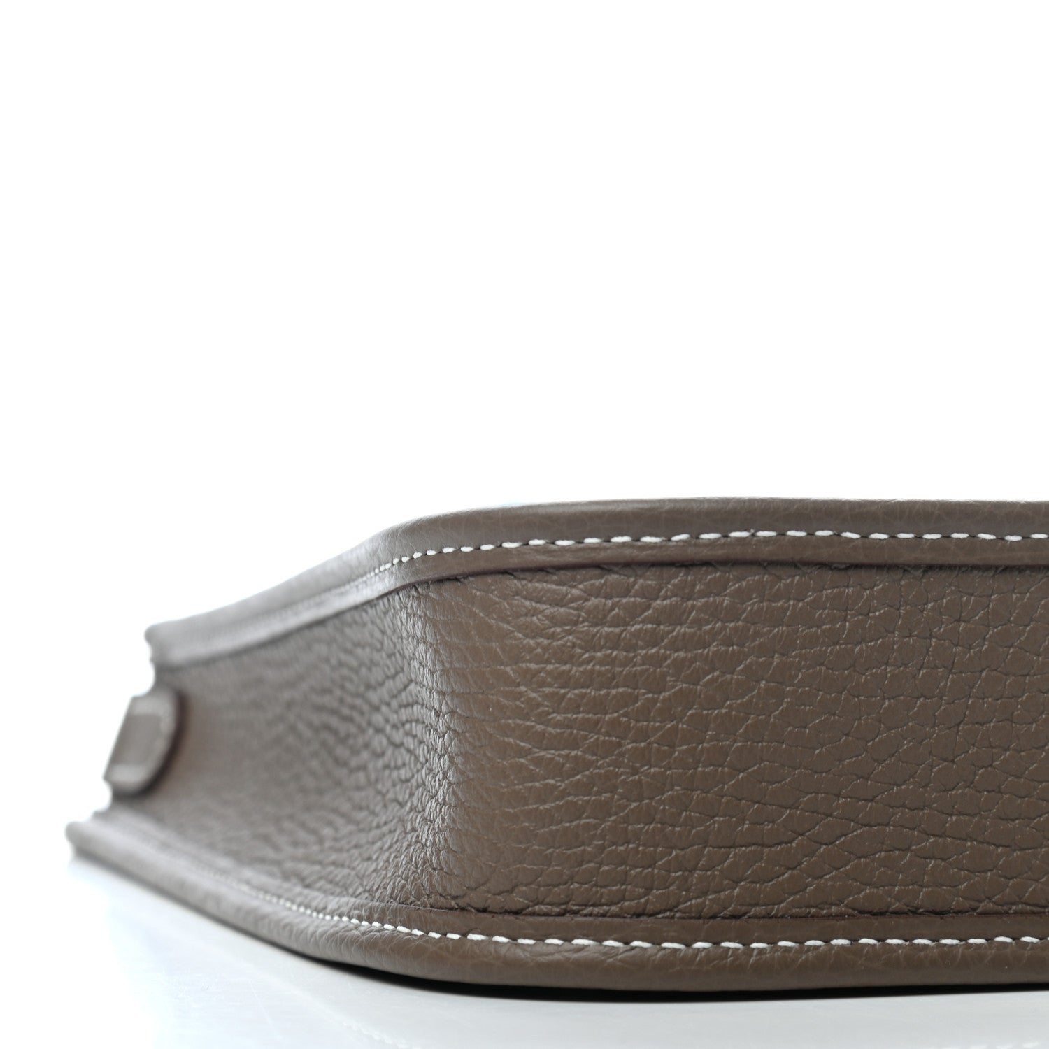 Hermes Taurillon Clemence Amazone Evelyne TPM Etoupe Bleu Indigo 8 of 9