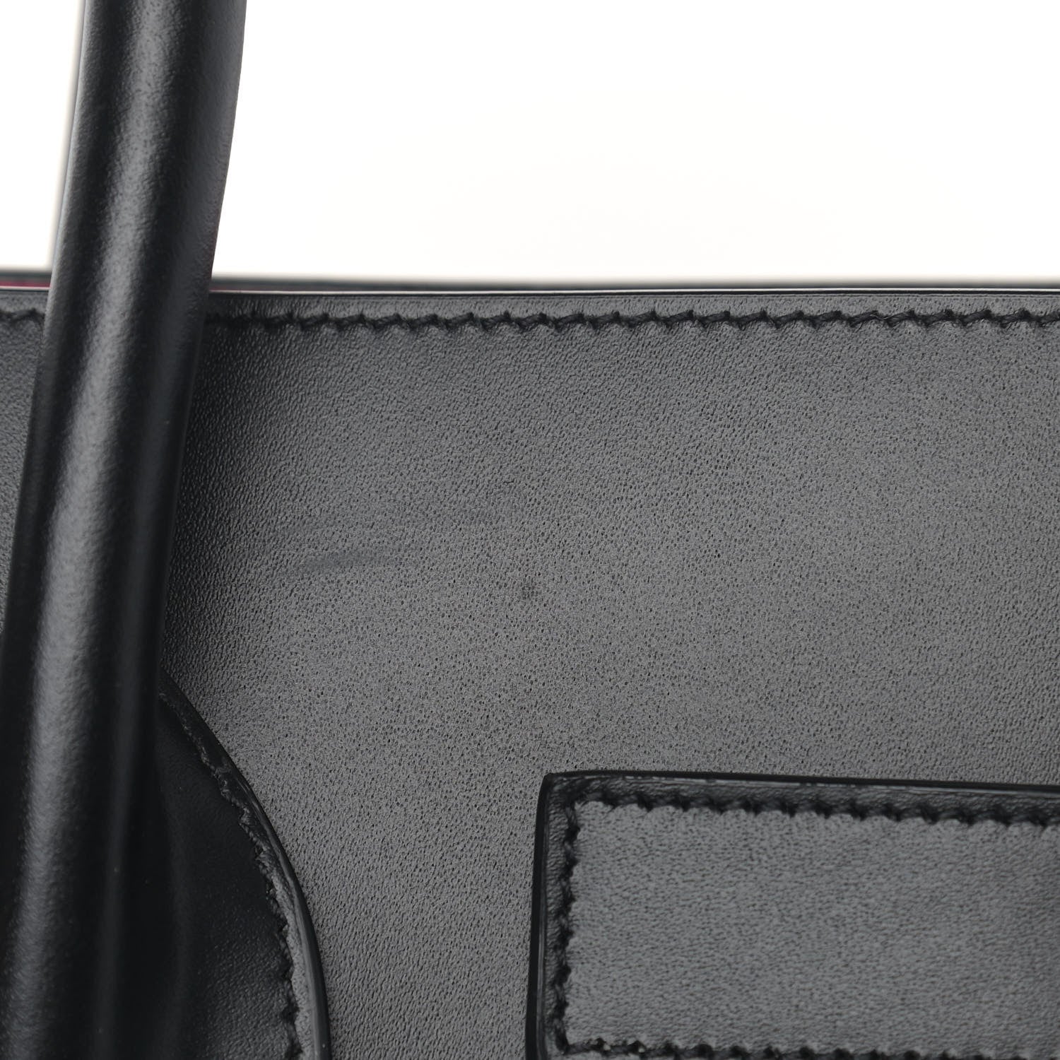 Saint Laurent Calfskin Small Sac De Jour Black Fuchsia 17 of 18