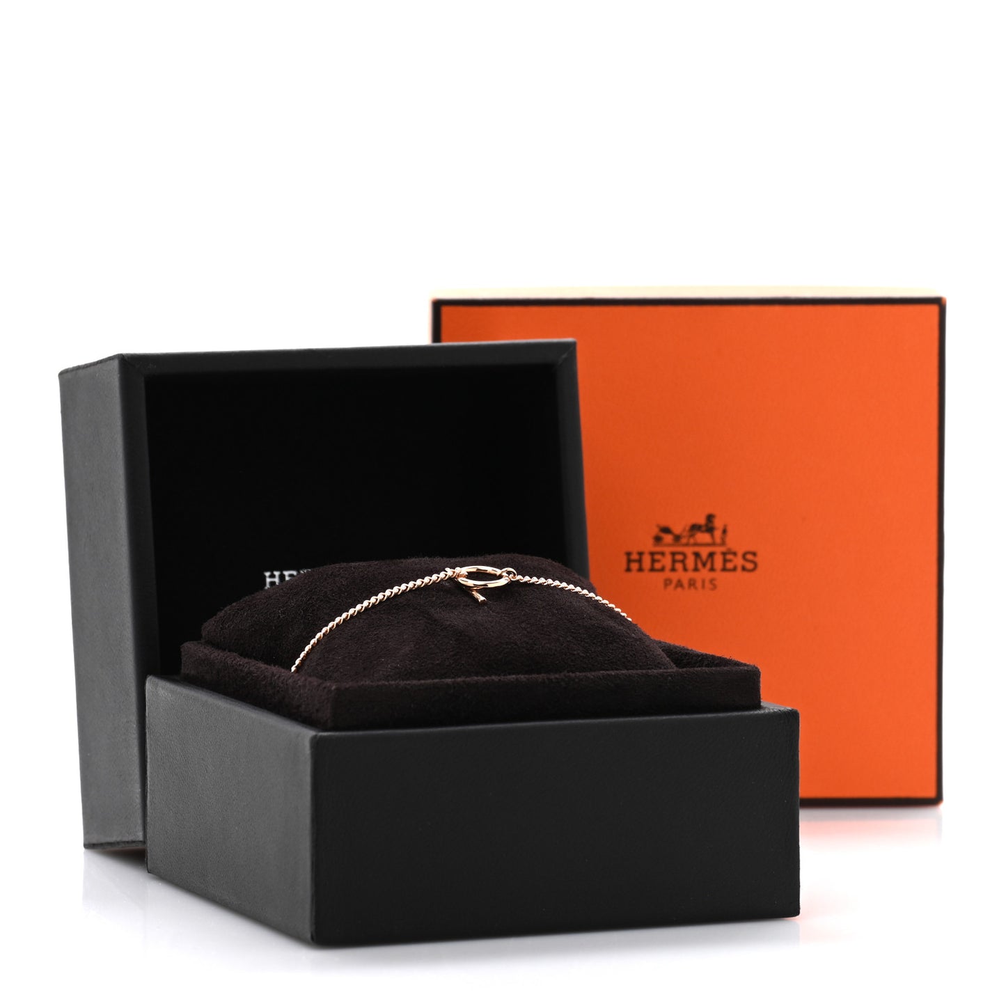 18K Rose Gold Small Echappee Bracelet SH