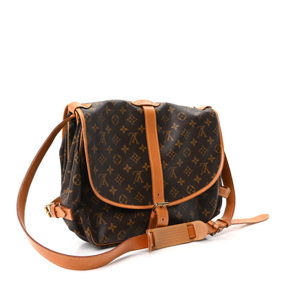 Louis Vuitton Monogram Saumur 35 3 of 9
