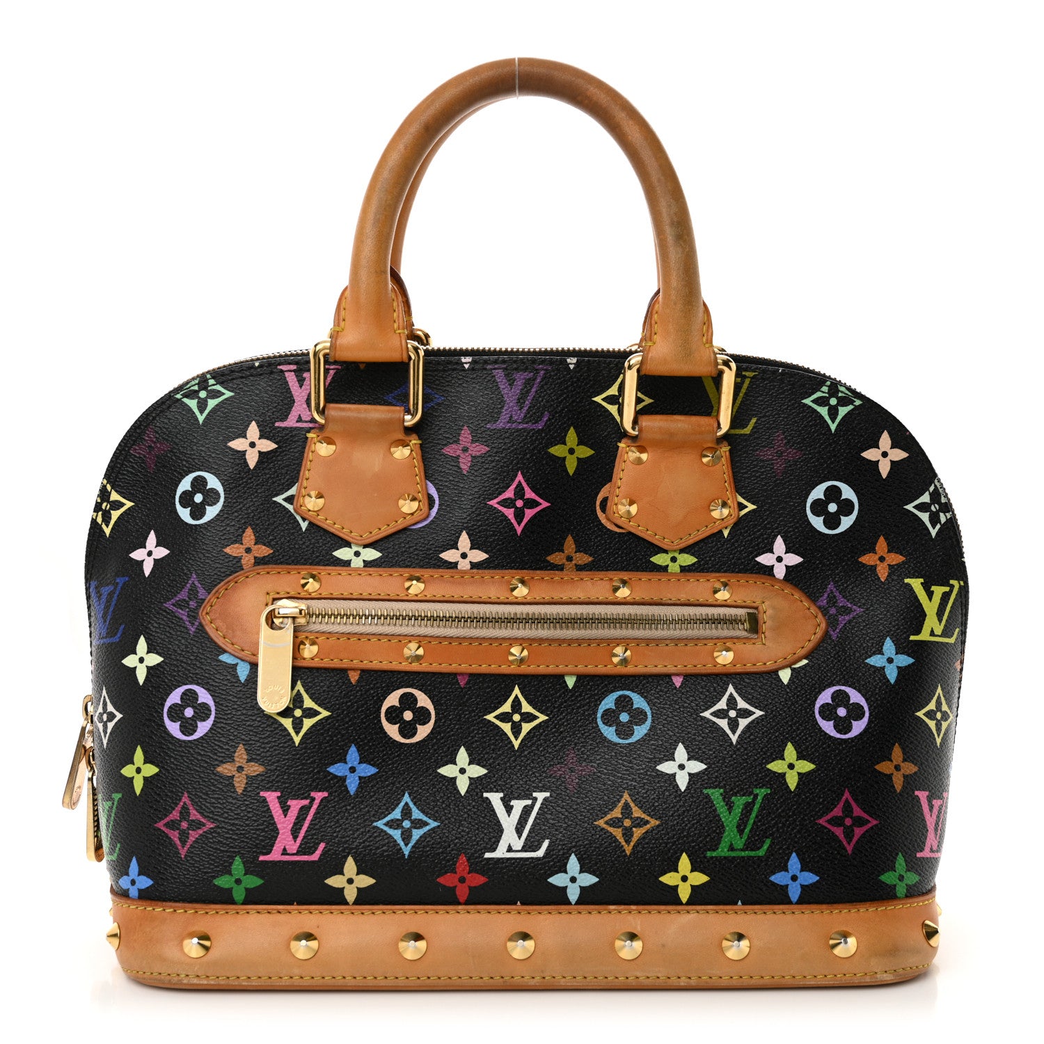 Louis Vuitton Monogram Multicolor Alma Black 1 of 17